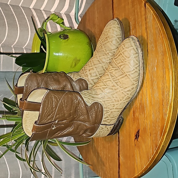 Justin Boots Other - Vintage Justin Elephant Ropers